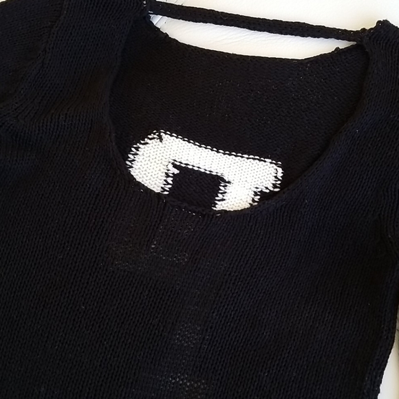 Victoria Secret Black knitted Top - Picture 5 of 8